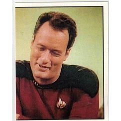 STAR TREK ' The Next Generation ' PANNI set card # 224 Q (1987)