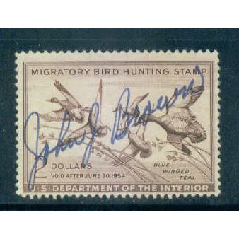 Used RW20 $2 Blue-Winged Tail Fine C1019