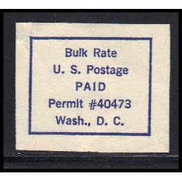 Used Revenue Permit Washington, D.C. E0271