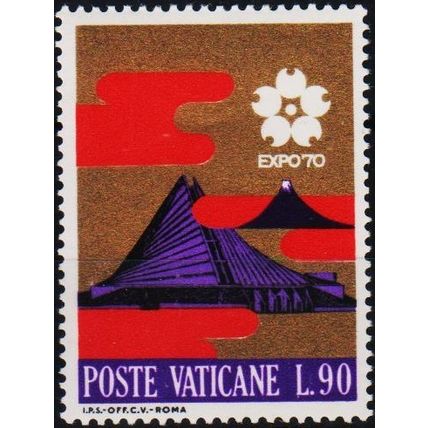 Vatican City. 1970 90L S.G.534 Unmounted Mint