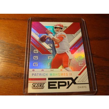 2019, 2-Cards, Score Epix, PATRICK MAHOMES, Chiefs