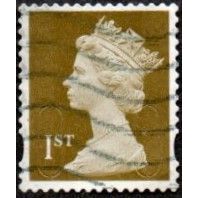 2011 Machin Security 1st Class With M11L. Letter Code MCIL. Fine Used Off Paper.