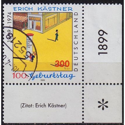 GERMANY BUND [1999] MiNr 2035 ( O/used ) [01] Eckrand