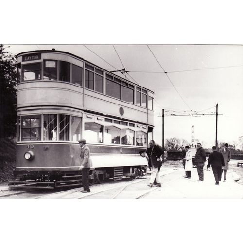 Tram Photo Blackpool Corporation Transport Standard Car 49 Crich 1968 Tramcar