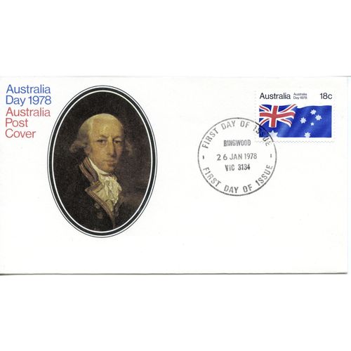 AUSTRALIA 1978 FDC Australia Day - Ringwood 3134, SG 657
