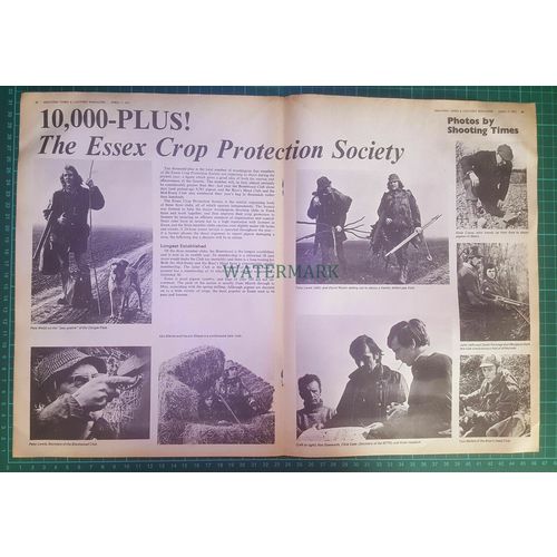 X1774) The Essex Crop Protection Society Peter Lewis Samworth Cade 1974 Article