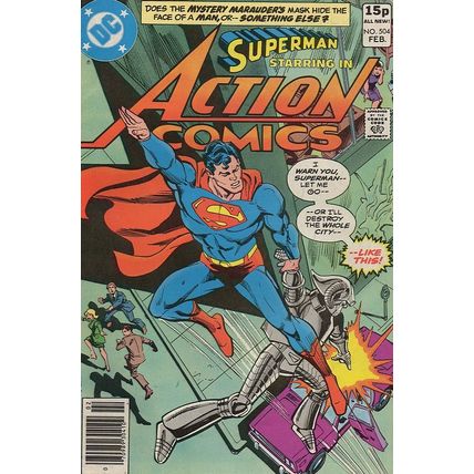 Action Comics (Vol 1) # 504 FN- Price VARIANT AMERICAN COMICS