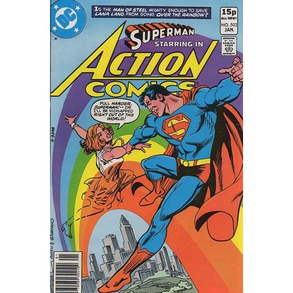 Action Comics (Vol 1) # 503 FN- Price VARIANT AMERICAN COMICS