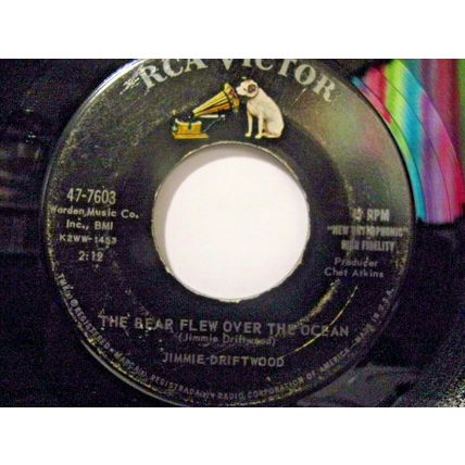 Jimmie Driftwood-John Paul Jones / The Bear Flew Over The Ocean-45rpm-1959-VG+