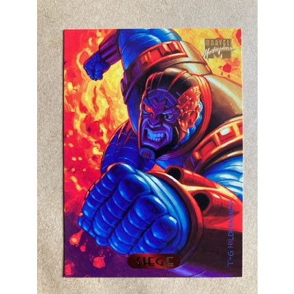 Marvel Masterpieces 1994 Base trading Card # 109 Siege (B) Fleer