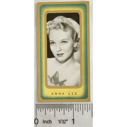 1938 Carreras Film Favourites No. 46 Anna Lee