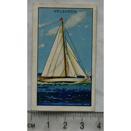 1934 Gallaher's Park Drive Champions No. 23 Velsheda, sailing