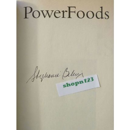 "POWER FOODS by STEPHANIE BELING GOOD HEALTH w PHYTOCHEMICALS ENERGY BOOSTERS"