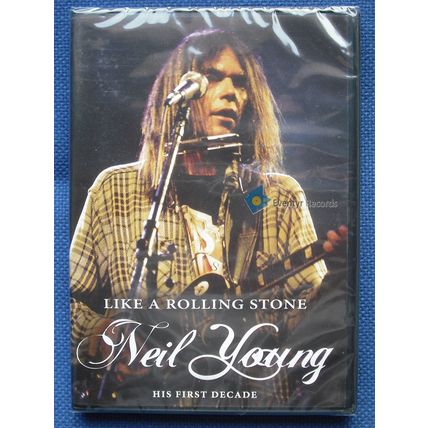 Neil Young Like A Rolling Stone His First Decade 2010 New DVD Pop Rock Can