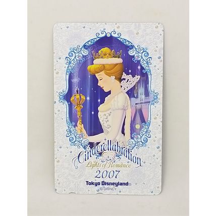 Cinderella Telephone Card - Tokyo Disneyland Cinderellabration Lights Of Romance