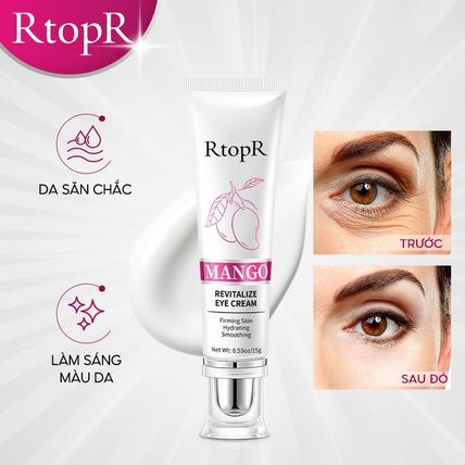 RtopR Mango Revitaliza la crema reafirmante para ojos, aprieta crema reparadora