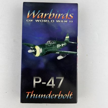 Warbirds of World War II P-47 Thunderbolt VHS Video Tape