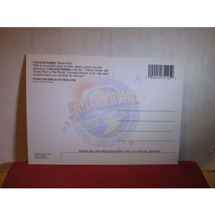 UNIVERSAL STUDIOS, FLORIDA. USA. unused postcard =
