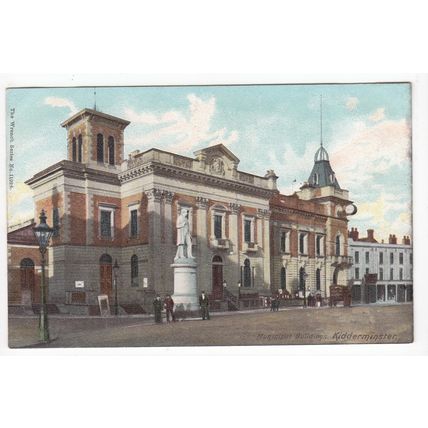 Municipal Building Kidderminster Postcard Worcestershire The Wrench Series 11924