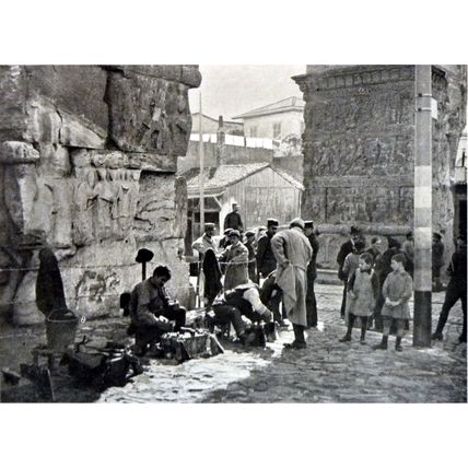 PICTURESQUE CORNERS OF SALONIKA 1915 Arch of Alexander WORLD WAR I PRINT