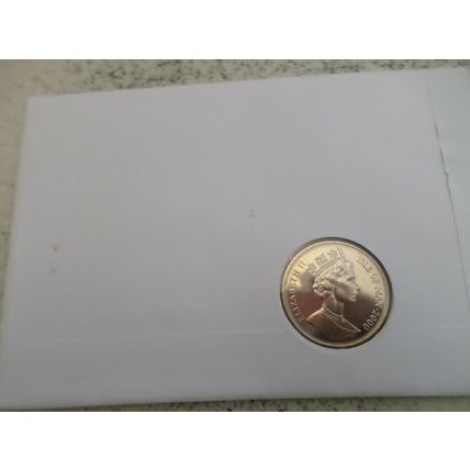 2000 Isle of Man Centenary of the Queen Mother 1 One Crown Coin Cover