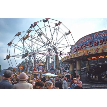 pu1949 - The Big Wheels at the Nottingham Goose Fair Oct.1958 - print 6x4