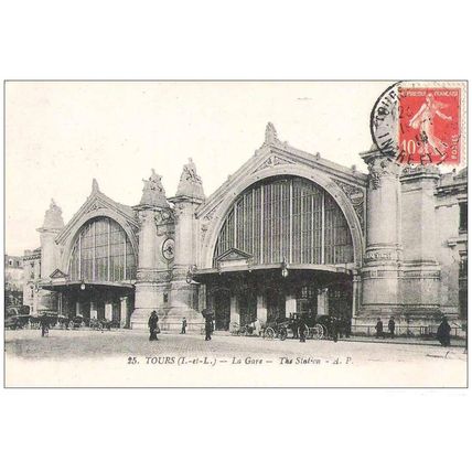 37 - TOURS - la gare