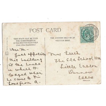 Farnborough Town Hall, Surrey, Postcard.