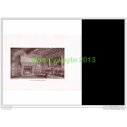 SALLE DES MARRIAGES, ORLEANS, FRANCE, PHOTO PRINT, 1911