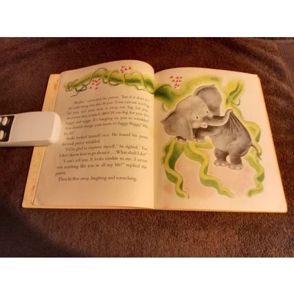 Little Golden Book The Ssggy Baggy Elephant By K & B Jackson (C) Edition 1947