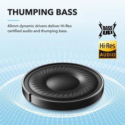 Soundcore by Anker Q20I Hybrid Active Noise Cancelling Headphones, Wireless Over