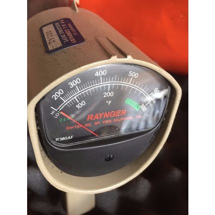 RAYTEK RAYNGER 22041,R380AF INFRARED THERMOMETER P.P. & L.00141 LABEL 22041,AD