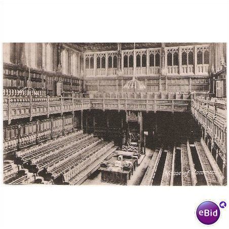 London - House of Commons Parliament c.1910 Friths