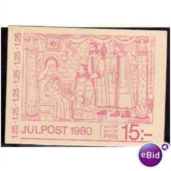 18.11.80 SB348 15KR '' STAMP BOOKLET (EBID971)