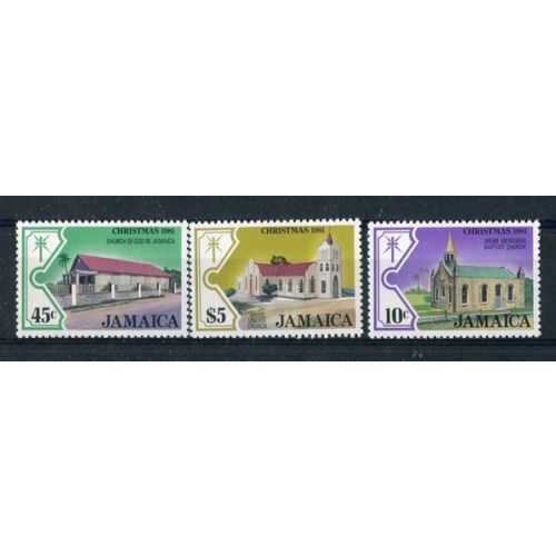 Jamaica 1981 Christmas Churches M/S Unmounted Mint NHM SG MS540 Sc 522a stamp