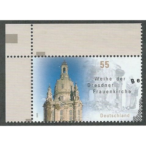 GER 2005 55c 'COMPLETION OF CHURCH (CORNER MARGIN) 'FINE USED (EBID49-488)