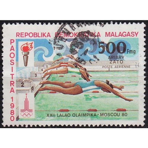 MADAGASKAR MADAGASCAR [1980] MiNr 0866 ( O/used ) Olympiade