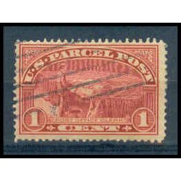 Used Q1 1c Post Office Fine WA1569
