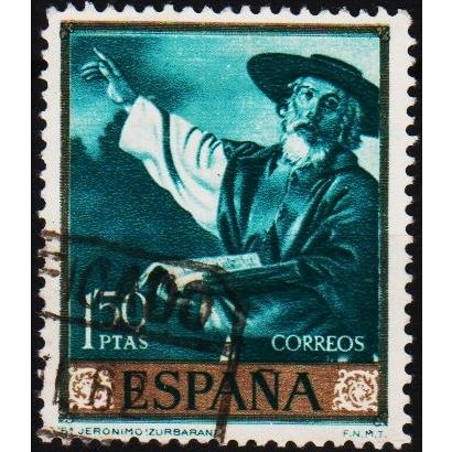 Spain. 1962 1p50 S.G.1484 Used