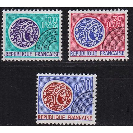 FRANKREICH FRANCE [1969] MiNr 1656-58 ( **/mnh )