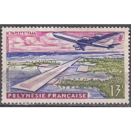 Polynésie Française 1960 Michel 19 O Cote (2005) 2.60 € Inaugarution aéroport
