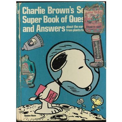 Charlie Brown's Second Super Book of Questions and Answers 1977 HB FREE Shipping
