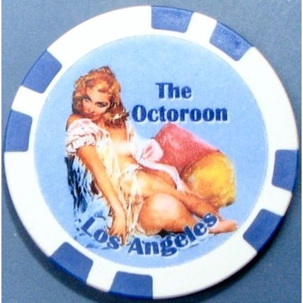 The Octoroom. Brothel Casino Chip. Los Angeles, CA. BR08.