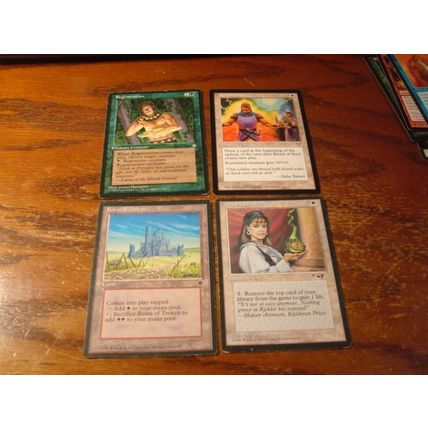 Magic The Gathering, MTG, 20-Cards,Different, 1994-2010, g-nm, Black Border, (I)