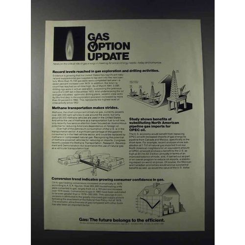 1981 AGA American Gas Association Ad - Update