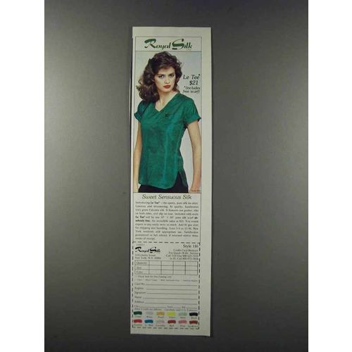 1981 Royal Silk Le Tee Ad