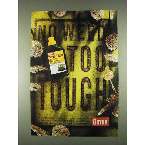 1996 Ortho Weed-B-Gon Lawn Weed Killer Ad