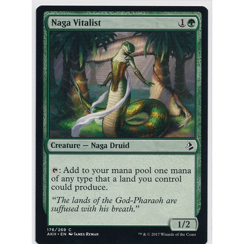 Magic the Gathering MTG Amonkhet 176/269 Naga Vitalist