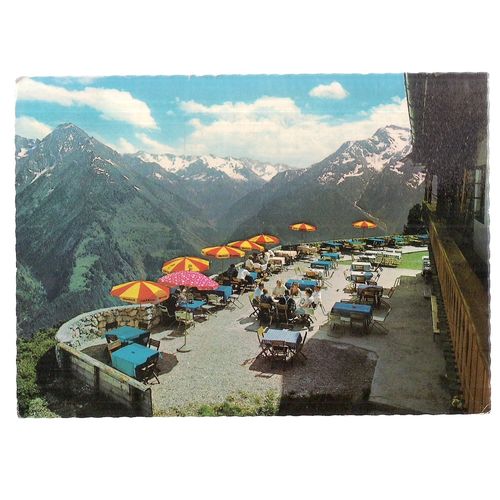 ZILLERTAL, TIROL, AUSTRIA ,used postcard 1973 postmark #