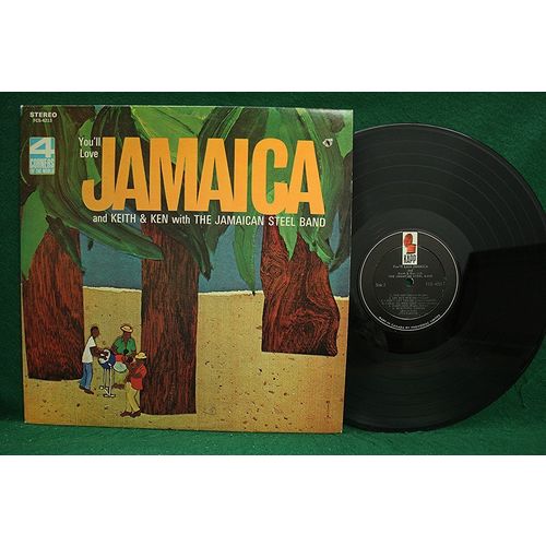 Keith & Ken And The Jamaican Steel Band - You’ll Love Jamaica - FCS 4213 - NM